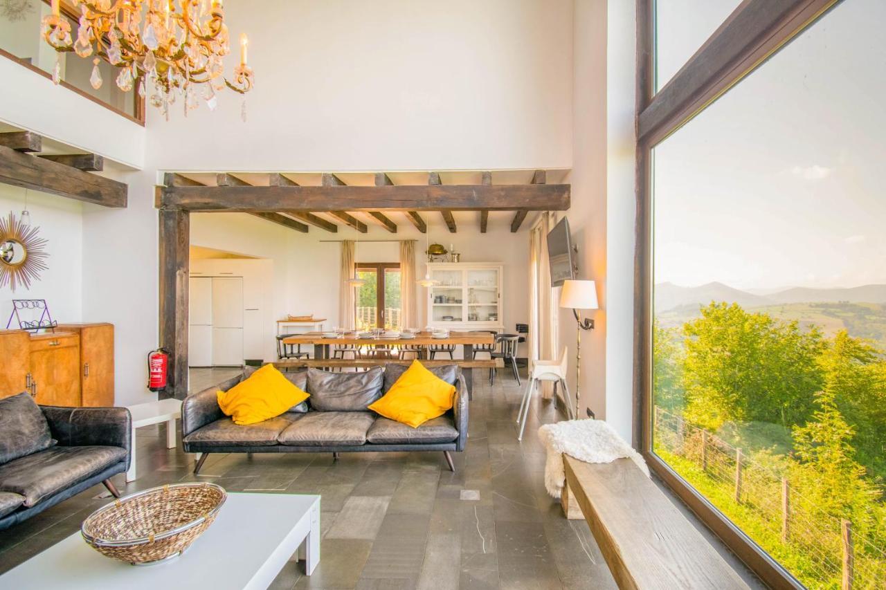 Behin Batean, Espectacular Casa Rural En Pleno Corazon Del Valle Baztan Ziga Eksteriør bilde