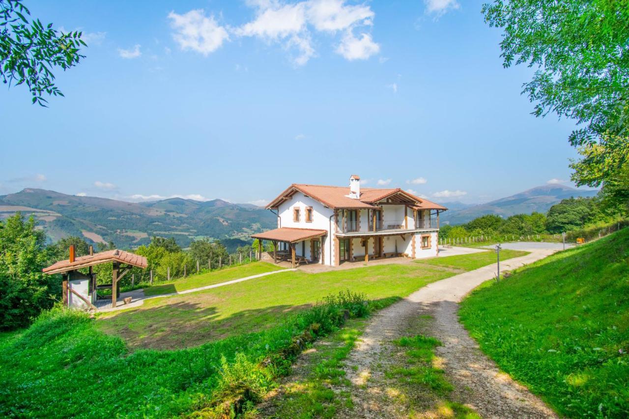 Behin Batean, Espectacular Casa Rural En Pleno Corazon Del Valle Baztan Ziga Eksteriør bilde